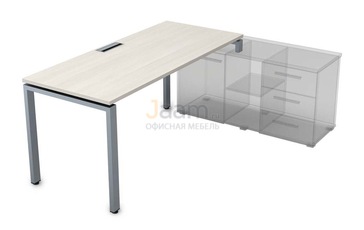 Мебель для персонала Стол для крепления на тумбу правый СТП-П.989