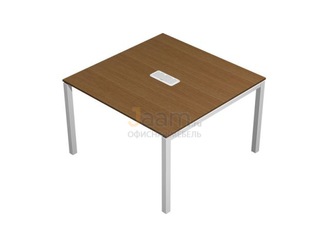 Мебель для персонала Стол для переговоров с кабель-каналом КВ 124 БН