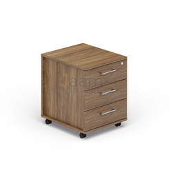 Кабинет руководителя Офисная тумба мобильная 3 ящика (с ручками) EMP3S