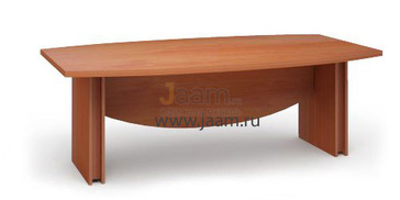 Стол для переговоров Босс на дерев. опорах