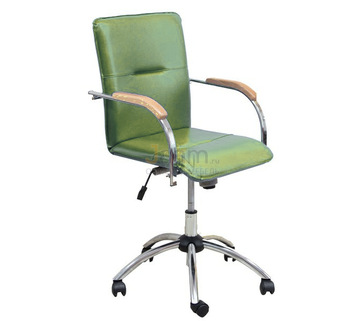 Кресло для персонала Самба (Chrome) крестовина хром