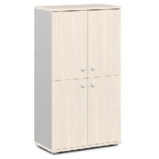 Шкаф V-662 (Металлик / Дуб Кобург)
