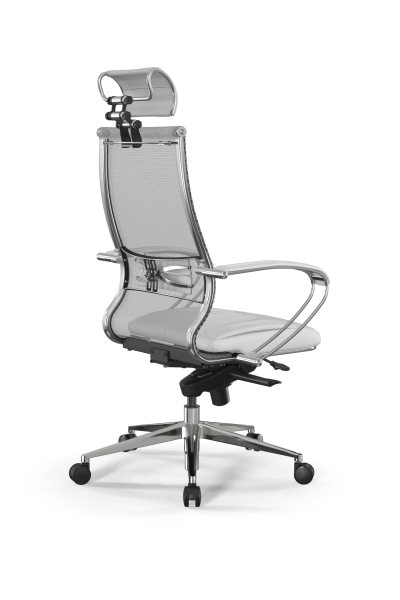 Кресло для руководителя Метта Samurai L2-6K - TS+Infinity /Kc00/Wm06/K2cL/H2cL-3D(M06.B32.G11.W03) (Белый)