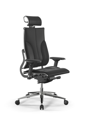 Кресло для руководителя Метта Y 2DM B2-10D - Infinity /Kc06/Nc06/D04P/H2cL-3D(M26.B32.G25.W03) (Черный)