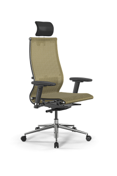 Кресло для руководителя Метта SynchroSit 10 B2-107D - T /Km00/Nb00/D03P/H3mL-2D(M23.B23.G18.W02)