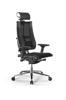 Кресло для руководителя Метта Y 4DT B2-15D - YM93+Infinity+carbon /Kc14/Nc09/D04P/H2cL-3D(M26.B32.G2