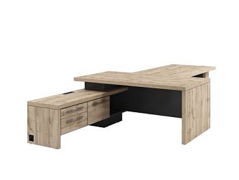 Cтол руководителя с брифингом Torston Т-918Л.1000 1800x3700x750