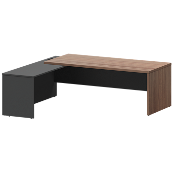Стол руководителя левый Кортез KZP-22L 2200x2000x750