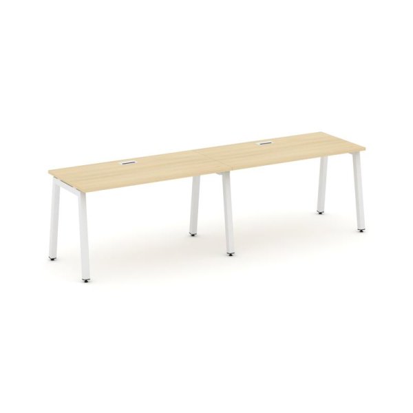 Рабочая станция 1 сторонняя SN-5A.ORS-004 (3160х600х750) (Акация Лорка/Металл Белый)