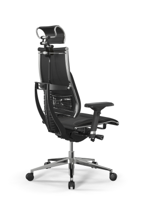Кресло для руководителя Метта Y 4DF B2-10D - Infinity /Kc06/Nc06/D04P/H2cL-3D(M26.B32.G25.W03) (Черный | Бежевый)