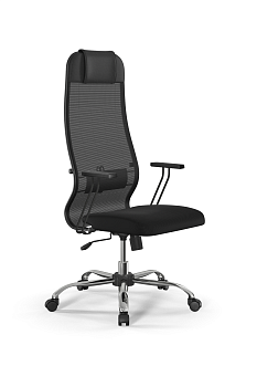 Кресло для руководителя Метта Sit 10 B1-111T - X2+UMF(X1) /Ub00/Wh00/T1bp-b(M09.B21.G20.W01)