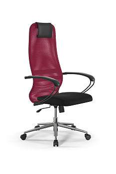 Кресло для руководителя Метта Sit 8 B1-8K - X1+UMF(X1) /Uh00/Wh00/K1bL(M09.B23.G18.W01)