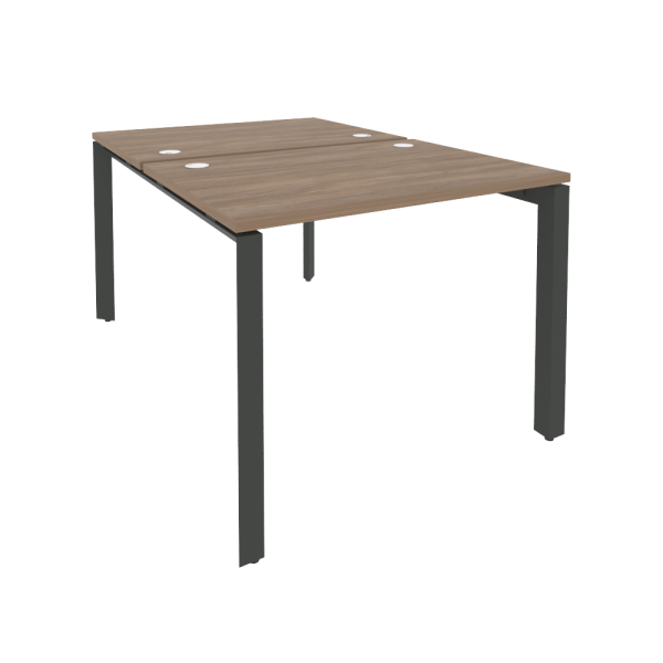 Рабочая станция на П-образном м/к Onix O.MP-D.RS-2.1.7 980x1475x750 (Дуб Аризона/Черный металл)