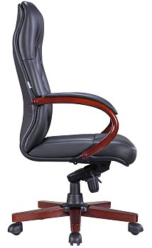 Monaco Wood Экокожа Черный
