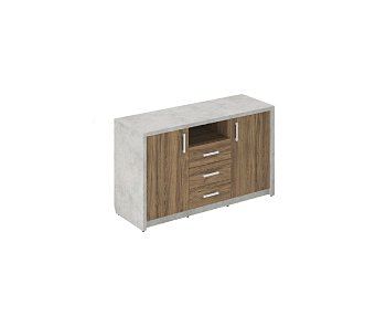 Греденция с ящиками Wood&Stone СФ-532101 1577x547x907