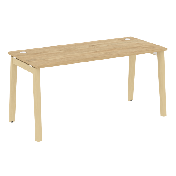 Стол рабочий на деревянных опорах Onix Wood OW.SP-4.7 1580x720x750