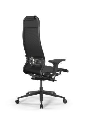 Кресло для руководителя Метта SynchroSit 10 B1-104D - T /Um00/Nb00/D02P(M23.B11.G19.W02) (Черный)