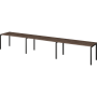 Бенч линейный на 3 рабочих места Арго-М АМБЛ-004-3 4800x730x760