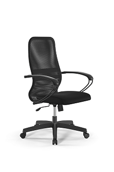Кресло для руководителя Метта Sit 8 B2-8K - X1+UMF(X1) /Uh00/Wh00/K1bL(M09.B02.G15.W01)