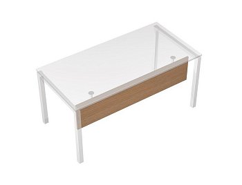 Экран ДСП с кронштейнами крепления стола 120 Profiquadro КВ 801 990x320x18