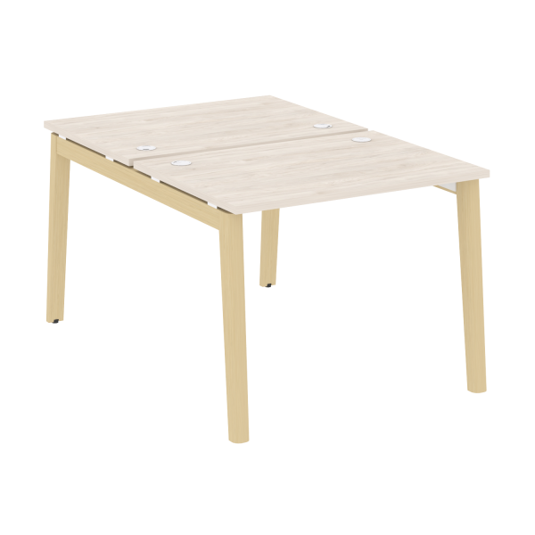 Рабочая станция на деревянных опорах Onix Wood OW.D.RS-2.1.7 980x1475x750