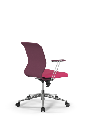 Кресло для руководителя Метта Sit 8 Mr4-4T - Vivaldi /Uh00/Wh12/T4mV-c(M09.B23.G18.W01) (Темно-розовый)