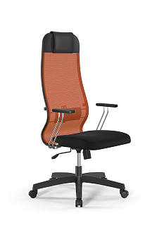 Кресло для руководителя Метта Sit 10 B1-111T - X2+UMF(X1) /Ub00/Wh00/T1bp-c(M09.B02.G15.W01)
