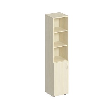 Шкаф для документов узкий полузакрытый Комфорт МП2 К 380 400x380x2000