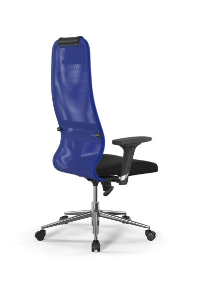 Кресло для руководителя Метта Sit 8 B1-8D - X1+UMF(X1) /Uh00/Wh00/D02P(M09.B23.G18.W01)