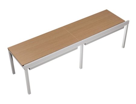 Рабочая станция с Prosystem Profiquadro КВ 0108-2 БВ 2800x800x750 (Белый премиум / Вишня скандинавскаяСерый)