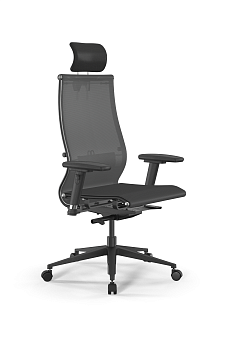 Кресло для руководителя Метта SynchroSit 10 B2-107D - T /Km00/Nb00/D03P/H3mL-2D(M23.B11.G19.W02)