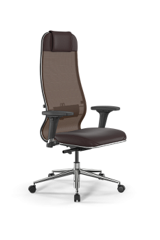 Кресло для руководителя Метта SynchroSit 10 B1-115D - X2+Extra /Um00/Wm12/D02P(M23.B23.G18.W02)