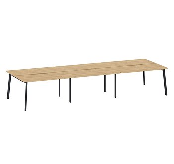 FLEX Бенч на 6 рабочих места 138x141