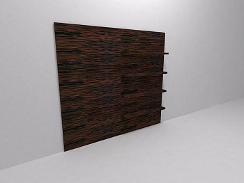 Стеновая панель с полками Brix BR.00.57 1200x150x2180