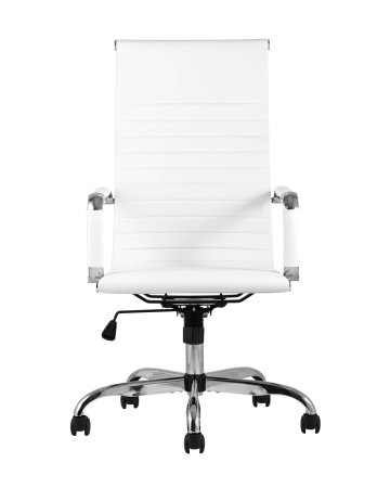 Кресло руководителя TopChairs City белое (Компьютерное кресло City белый)
