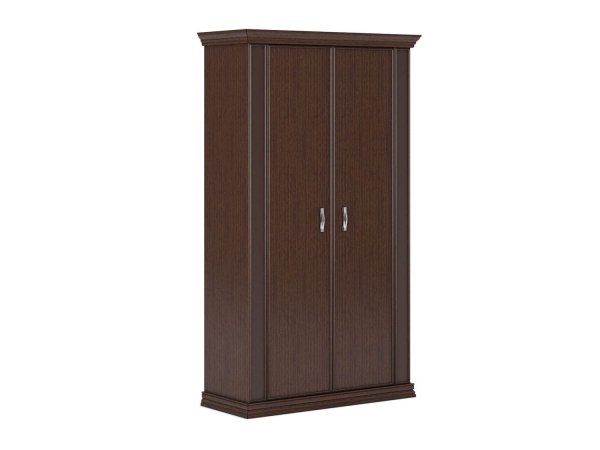 Шкаф с деревянными дверями Porto PRT404 1240x515x2148 (Rovere Cafe)