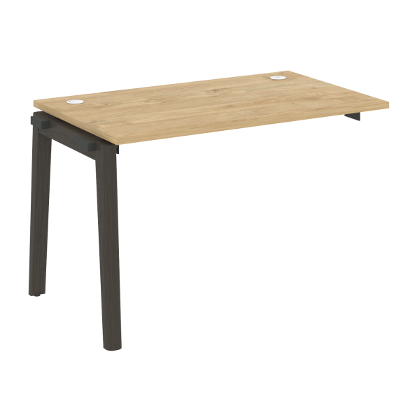 Наборный элемент рабочей станции на деревянных опорах Onix Wood OW.1.NRS-2.7 1180x720x750