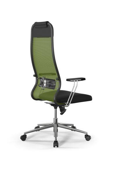 Кресло для руководителя Метта Sit 10 B1-111T - X2+UMF(X1) /Ub00/Wh00/T1bp-c(M09.B23.G18.W01)