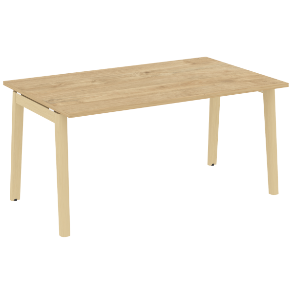 Стол переговорный на деревянных опорах Onix Wood OW.PRG-1.4 1580x980x750