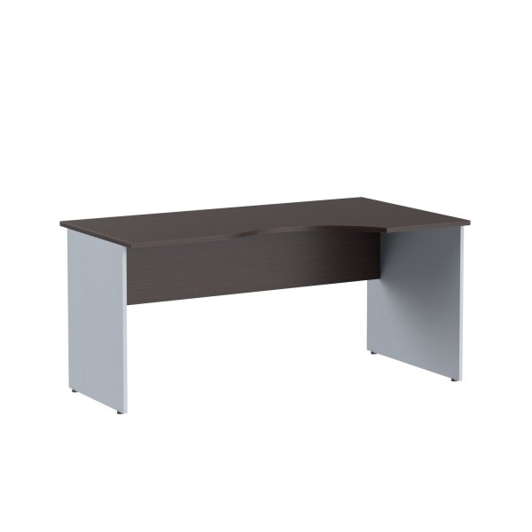 Стол криволинейный Имаго СА-1 Пр 1600x900x755 (Венге-металлик)