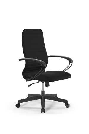 Кресло для руководителя Метта Sit 8 B2-10K - UMF(X1) /Uh02/Wh00/K1bL(M09.B02.G15.W01) (Черный)