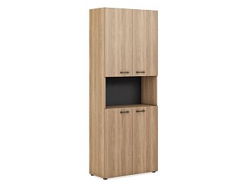 Шкаф для документов 4 двери с нишей EVOLUTION (800х364х2050)