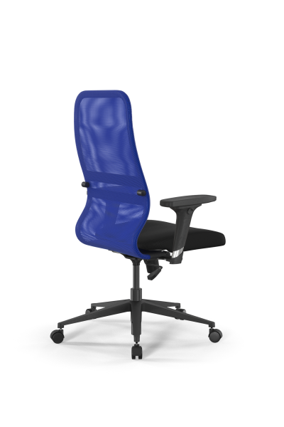 Кресло для руководителя Метта Sit 8 B2-8D - X1+UMF(X1) /Uh00/Wh00/D02P(M09.B11.G19.W02)
