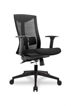 Офисное кресло College CLG-428 MBN-B Black