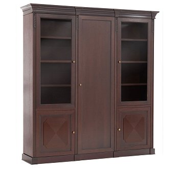 Шкаф комбинированный+гардероб L221 106 501.504.501/601.601.602 WAL 2210х500х2340