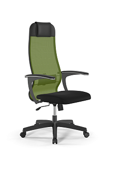 Кресло для руководителя Метта Sit 10 B1-111U - X2+UMF(X1) /Ub00/Wh00/U0mL-b(M09.B02.G15.W01)