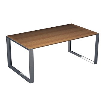 Стол руководителя, опоры - замкнутый контур, ноги - хром X7 X7S41 C 1800x1000x720